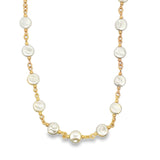Round Pearl Necklace (F244)