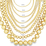 Beaded Chain Necklace (F270-F281/H125)