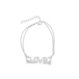 CZ Love Buckle Bracelet (I181)
