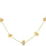 Dainty Heart Chain Necklace (H174)