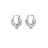 Abstract Knot Style Lever Back Earrings (J111A)