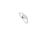 Shop a pear-cut cubic zirconia solitaire ring in gold or silver. A minimalist, elegant ring perfect for stacking, everyday wear, or gifting.