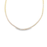 3mm Teardrop CZ Tennis Choker (H273/I229B)