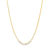 18K Gold Filled 2mm Rolo Chain (F68)