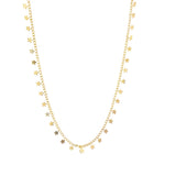 18K Gold Filled Star Dangle Choker (G26)