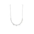 A delicate silver star pendant necklace sparkles against a plain white background.