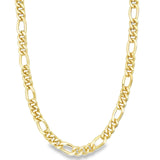 7mm Diamond Cut Figaro Chain