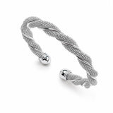 Twisted Mesh Cuff Bracelet (B148)
