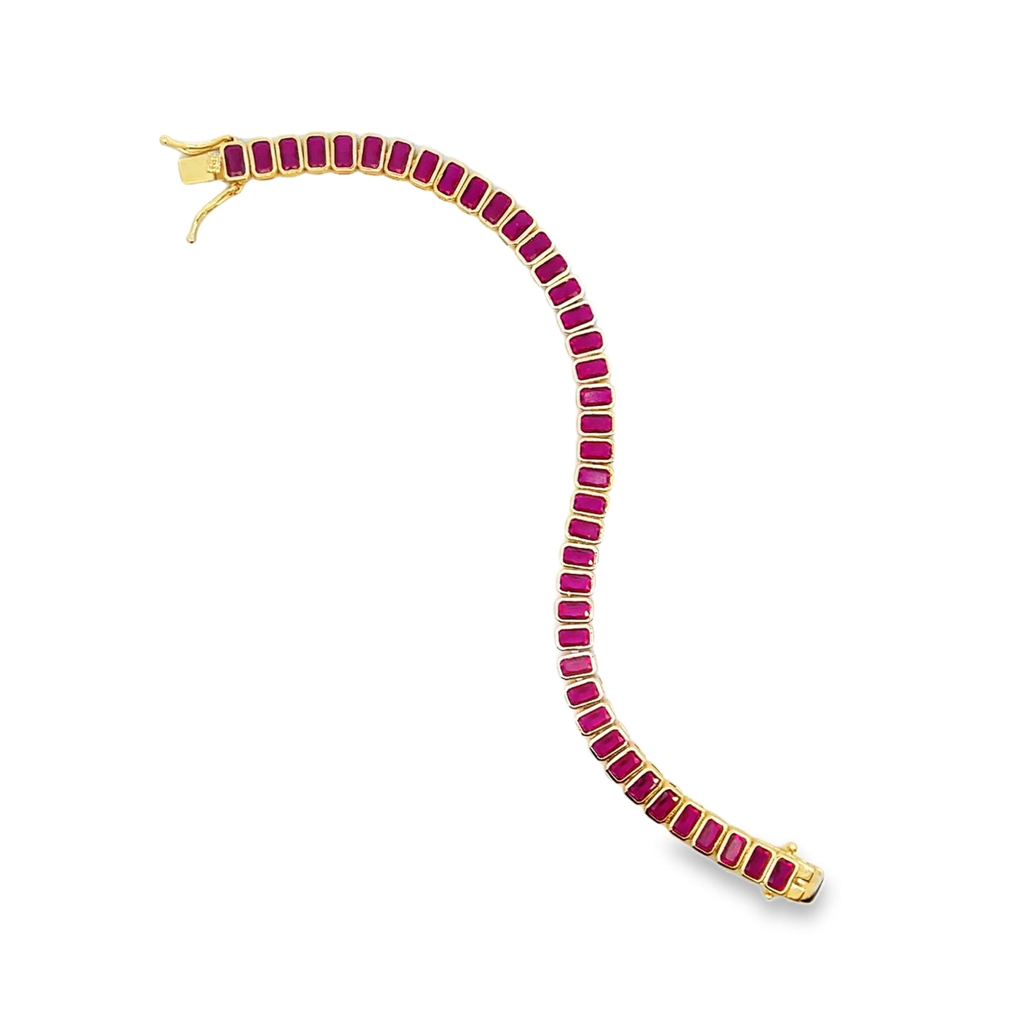 Elevate your elegance with this 6mm tennis bracelet, featuring a stunning blend of colorful and clear cubic zirconia stones