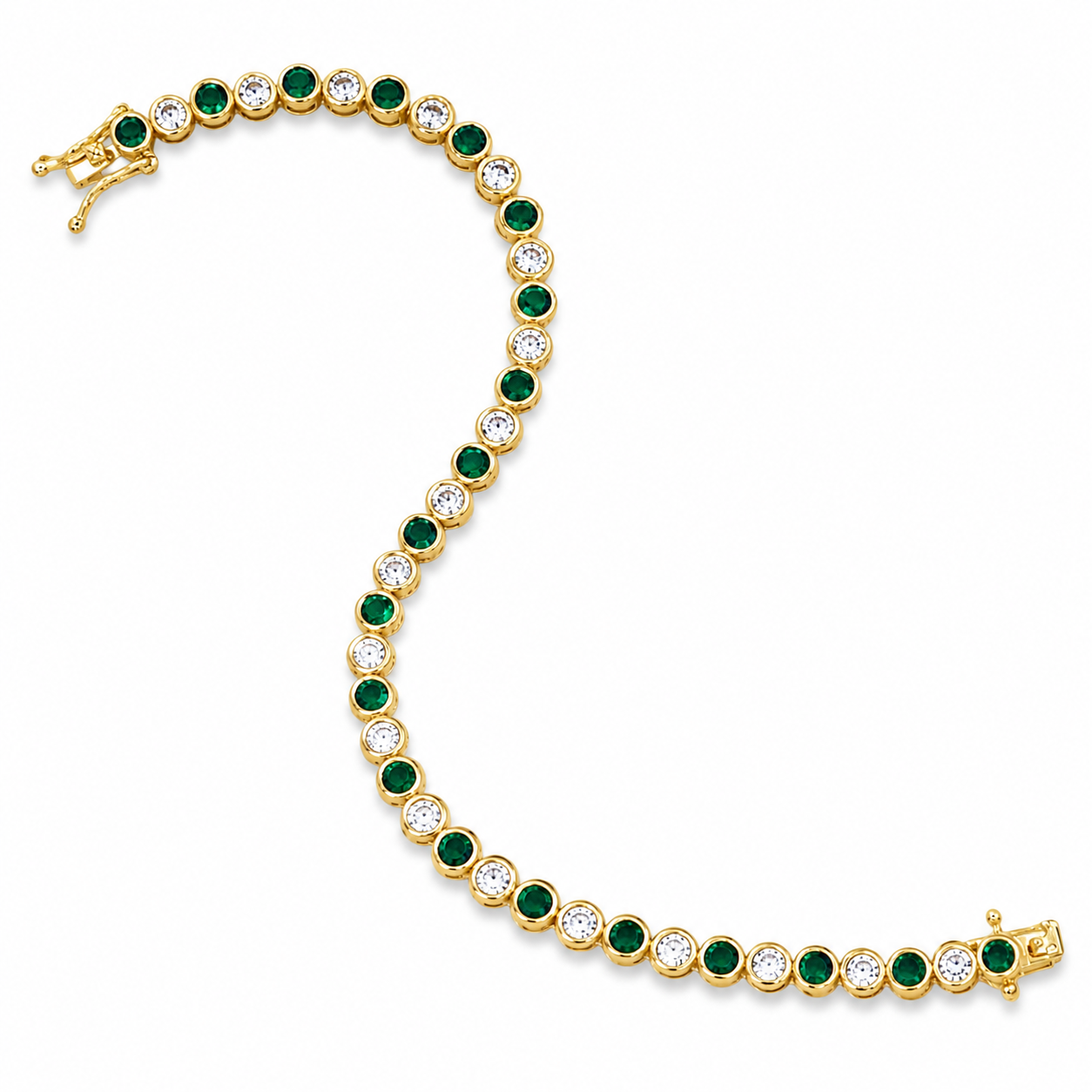 All our jewelry is 18K Gold Filled – durable, tarnish-resistant and perfect for everyday wear.

Available in multiple stone colors.