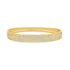 A gold pave diamond bangle bracelet sparkles against a clean white background.