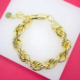 12mm Rope Chain Bracelet (I44)