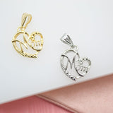 18K Gold Filled Love Mom Pendant (A87)
