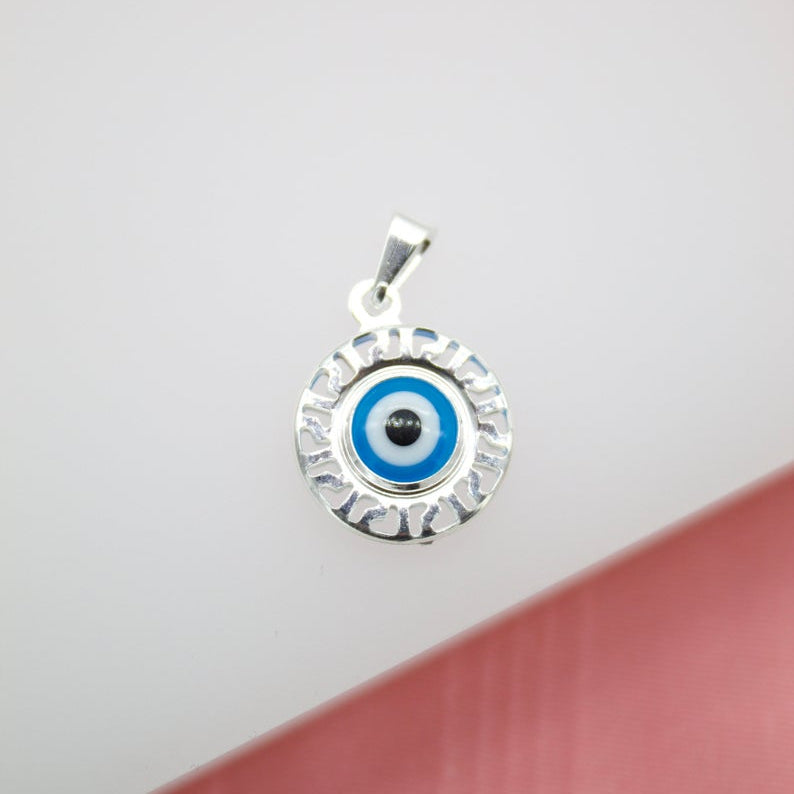 18K Gold Filled Evil Eye Pendant