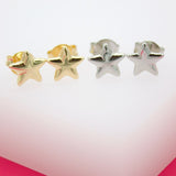 18K Gold Filled Star Stud Earrings (L23)