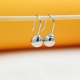 18K Gold Filled Drop Fish Hook Earrings (L291)