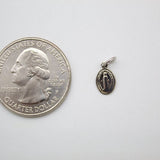 Tiny Gold Filled Miraculous Medal Pendant