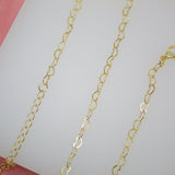 18K Gold Filled Heart Choker (G35)