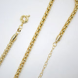 18K Gold Filled 5mm Popcorn Chain (F207)