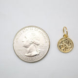 18K Gold Filled Ceaser Coin (A19)