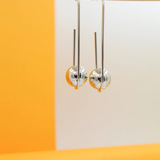 Beaded Fish Hook Push Back Earrings (K286)