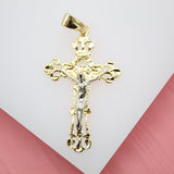 18K Gold Filled Crucifix Cross