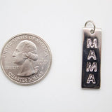 18K Gold Filled CLOSED MAMA Pendant (A55)
