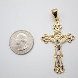 18K Gold Filled Crucifix Cross