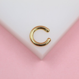 Gold Filled Simple Gold Minimalistic Smooth Ear Cuff (L75)