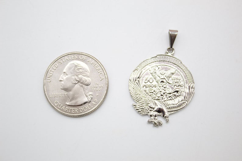 18K Gold Filled Eagle American Coin