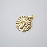Gold Filled Jesus Pendant