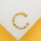 Gold Filled CZ Heart Shaped Ear Cuffs