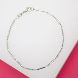 1mm Ball Bar Bracelet (I201)