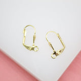 Gold 16mm French Lever Back Hook (XX13)