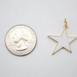 18K Gold Filled Star Charms (A1)