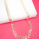 18K Gold Filled Tear Drop Choker (G31)