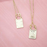 Gold Filled Escapularios Devotional Necklace (G66A)