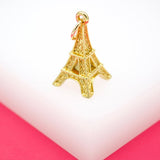 18K Gold Filled Paris Pendant