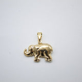 18K Gold Filled Elephant Pendant