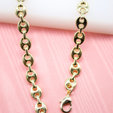 8mm Thick Puffy Mariner Link Chain (F143-144)
