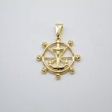18K Gold Filled Anchor Steering Wheel