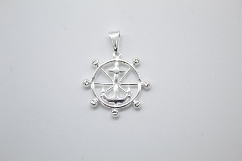 18K Gold Filled Anchor Steering Wheel