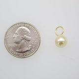 18K Gold Filled Pearl Pendant