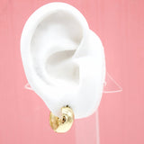 7mm Thick Huggies Earrings (L264-266)