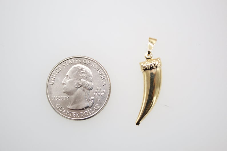 18K Gold Filled Wolf Tooth