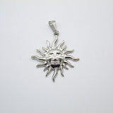 18K Gold Filled Dainty Celestial Sun Charm Pendant (A23)