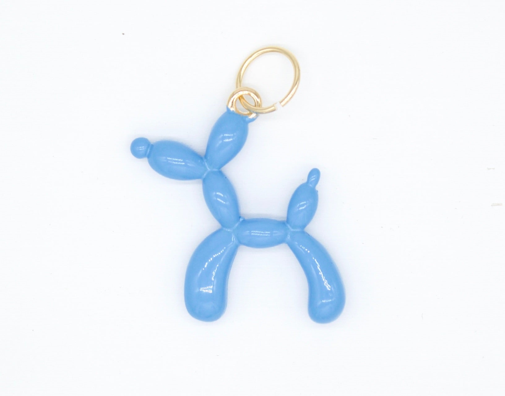 18k Gold Filled Enamel Dog Balloon Animal Pendant (A44)