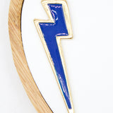 18K Gold Filled Colorful Enamel Lightning Thunder Bolt Pendant (A41)