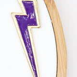18K Gold Filled Colorful Enamel Lightning Thunder Bolt Pendant (A41)