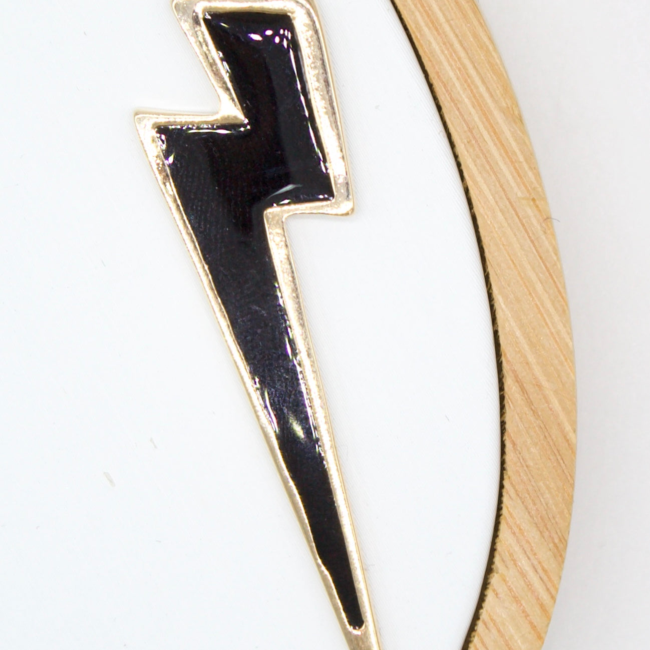 18K Gold Filled Colorful Enamel Lightning Thunder Bolt Pendant (A41)